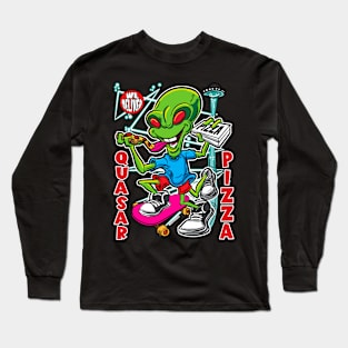 Quasar Pizza Long Sleeve T-Shirt